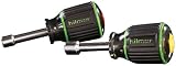 Hilmor 1839057 Shaft Magnetic Nut Driver Set, 1 1/2', 2 Piece [並行輸入品]