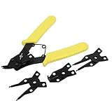 1でDealMuxの165ミリメートルの長さの外部内部サークリッププライヤーセットのハンドツール4