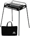 PYKES PEAK (パイクスピーク) バーベキューコンロ BBQコンロ 大型 大人数 1～4人用 コンパクト  4段階高さ調整 SMART GRILL EX-S 【BLACK】