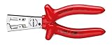 GEDORE 6709600 VDE Stripping Pliers Strip-Fix with VDE Dipped Insulation, 160mm Length [並行輸入品]