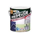 アサヒペン 水性かわら用 アイリッシュグリーン 3L 【まとめ買い3セット】