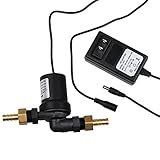 bayite byt-7 a014 a DC 12 Vソーラー温水器循環ポンプwith DC電源供給アダプタ低ノイズ3 Mヘッド8lpm 2.1 GPM