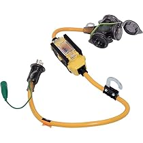 Amazon.co.jp: 屋外用 過負荷・短絡保護兼用 漏電遮断器付延長