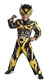 Disguise Hasbro Transformers Age of Extinction Movie Bumblebee Toddler Muscle Costume, Small/2T by D