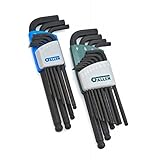 Allen 56618G 22-Key SAE/Metric Ball-Plus Hex Key Set [並行輸入品]