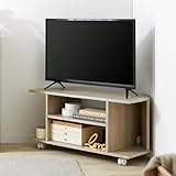 LOWYA ロウヤ テレビ台 コーナー ローボード コーナーテレビ台 テレビボード キャスター付き コンパクト オーク