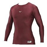 [ミズノ] 野球アンダーシャツ 12JA7C11 エンジ O