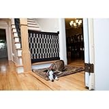 The Stair Barrier - Indoor-Outdoor Wall-to-Banister Baby/PetGate - Onyx by The Stair Barrier