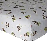 Bedtime Originals Curly Tails Sheet by Lambs & Ivy