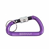 ビッグマン(BIGMAN) カラビナ(CARABINER) 80mm AFC1L-8PL パープル