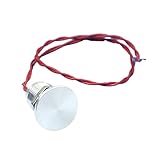 Dovewill 耐久性　リセッタブル　フラットヘッド　ステンレス　　押しボタンスイッチ　　12mm