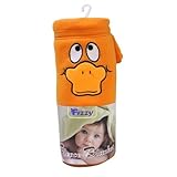 Ababy Fleece Baby Blanket Orange [並行輸入品]