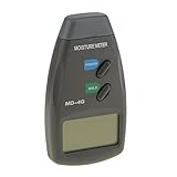 Lovoski 4ピン　デジタル LCD　木材用　水分計　水分検出器　水分テスター　 5% - 40%