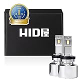 HID屋 H8 H11 H16 LED ヘッドライト フォグランプ 68400cd(カンデラ) 【65W HID級の明るさ】爆光 ホワイト 6500k 車検対応 2本1セット Qシリーズ