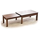 タンスのゲン 幅80～140cm 伸張式テーブル 無段階伸縮 スライド式 エクステンションテーブル 木製 北欧 ウォールナット 11719183 WN