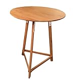 北欧風 ナチュラル Flo Void Cafe Table  NA/WH  80R -