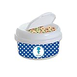 ブルー点線Seahorseスナックコンテナ