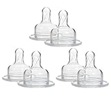 Dr. Brown`s Natural Flow Y Cut Wide Neck Nipple - 6 Nipples by Dr. Brown's [並行輸入品]