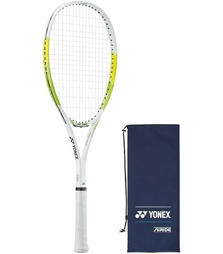 YONEX エアライド　ライムイエロー YONEX エアライド ライムイエロー テニスラケット ホワイト