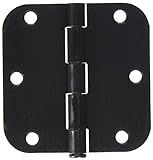 Dynastyハードウェアr-58 – 35 x 35 – 10b-6pk 3 – 1 / 2 "ドアヒンジ5 / 8 "半径コーナー、オイルはブロンズ