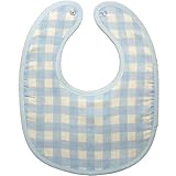 【爽やかクレープ素材】　スタイ　ビブ　よだれかけ　リバーシブルタイプ　CSK-NO.2 【日本製】　【charlotte限定生産品】