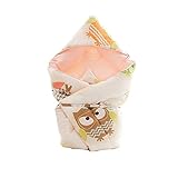 (プリエル) PRIELLE 天然コットンベビーおくるみ (KORIN PINK) [並行輸入品]