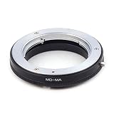 (バシュポ) Pixco 電子接点付きマウント変換アダプターMinolta MDマウントレンズ-Sony Minolta MAカメラボディー対応Sony Alpha A58 A65 A57 A77 Minolta DYNAX 7D 5D 光学ガラスなし
