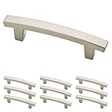 High Quality P29519K-SN-B Satin Nickel 3-Inch Pierce Kitchen or Furniture Cabinet Hardware Drawer Ha