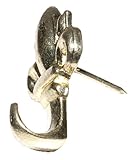 The Hillman Group 122263 Flur De Lis Push Pin Hanger by The Hillman Group