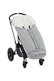 Naf Naf Diamond Style Universal Footmuffs (Grey) by naf naf
