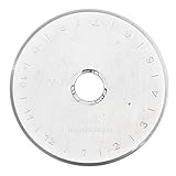 5 PC 45 mm ロータリーカッターブレードパッチワークレザーファブリックペーパーカットディスクブレード