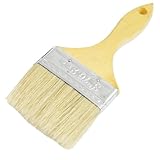 uxcell ペイントブラシ　絵画ブラシ　フェイク毛フィラメントオイルペイント7.5 cmワイドベージュ
