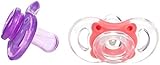 Born Free Bliss Natural Shape Pacifier Girl 2 Count, Multi, 6 Months Plus by Born Free