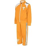 Toddlers NCAAテネシーボランティアトラックスウェットシャツとパンツコンボセット(チームカラー)