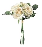 asca 造花 アリスローズブーケ シャンペン A-32660-027