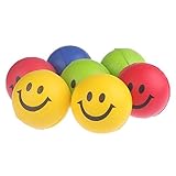 Hommy　12 pcsの幸せな笑顔　ストレス解消　スクイーズボールのおもちゃ
