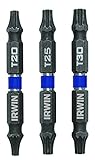 IRWIN Tools IMPACT Performance Series Double-Ended Screwdriver Power Bit, TORX, 2 3/8-inch length, 3