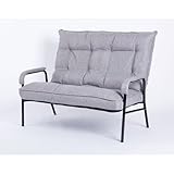 明光ホームテック株式会社 デザインアームチェアW BCW-フィーゴ グレー