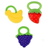 Babeeps Baby Fruit Teethers, 3 Piece by Babeeps