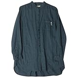 monkuwa Wガーゼチュニック ネイビー 3L