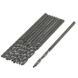 uxcell　ツイストドリルビット　ドリル刃 切断HSS製ビット　金属加工　修理部品 1.3mmダイヤ １０個