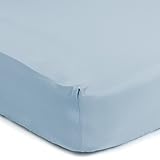 Sealy Therma-Fresh Moisture Wicking Crib Sheet, Seaside Blue by Sealy