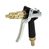 uxcell 高圧水ガン　ハイ気圧水銃　ブラス　メタル　クリーナー　車用品　1個