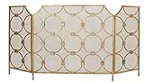 Benzara 67071 Enticingメタル暖炉画面、63 " W x 34 " H