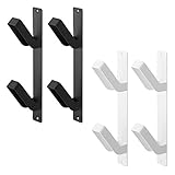 掃除機ストッカー ウォールクリーナーツールホルダー TOWER タワー2個組(ホワイト)