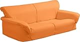 ワッフル　ラブソファーイヴ　オレンジ