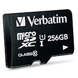バーベイタム (Verbatim) microSD 256GB 最大90MB s UHS-1 U1 class10 アイ・オー・データ機器に