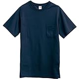 ティーエスデザイン メンズ 半袖Tシャツ 1055 45 ネイビー SS?LL L