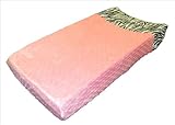 Sisi Baby Design Diaper Changing Table Pad Cover -Pink Minky Zebra by Sisi