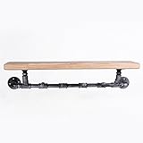 HAIZHEN 本屋の靴のための棚産業棚Shop Shelf Plumbing Pipe Shelf 85 * 20cm L * H